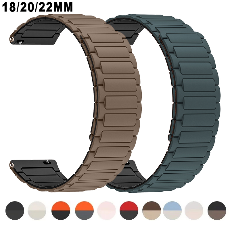 Silicone Watch Band 22Mm - 18mm 20mm 22mm Silicone Strap for