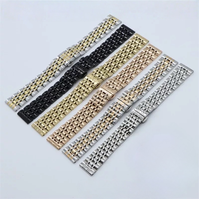 Butterfly Clasp Deployant - Solid Stainless Steel Watch Band Solid