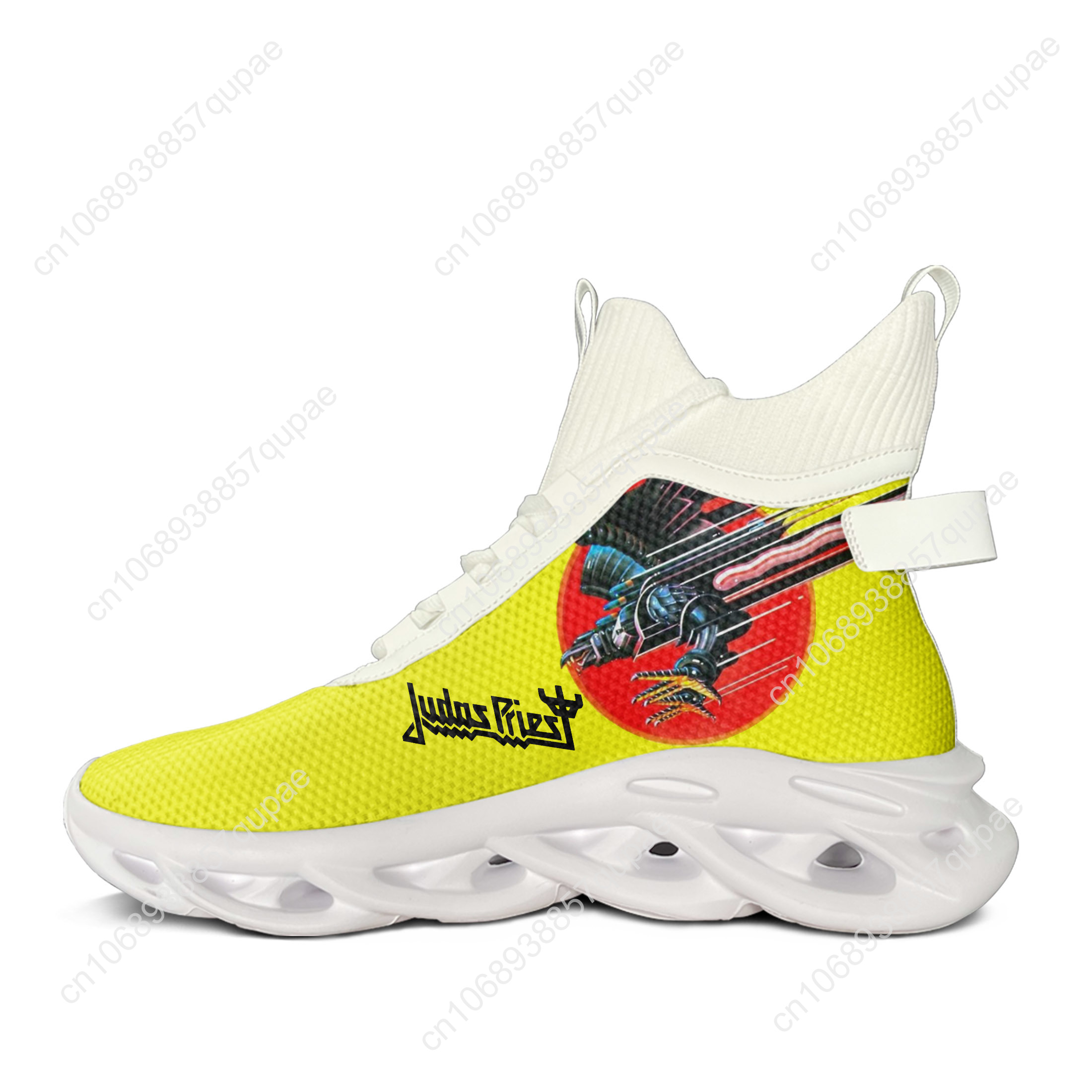 Judas Priest High Top Flats Sn - Mesh Strap Metal のレビューと価格