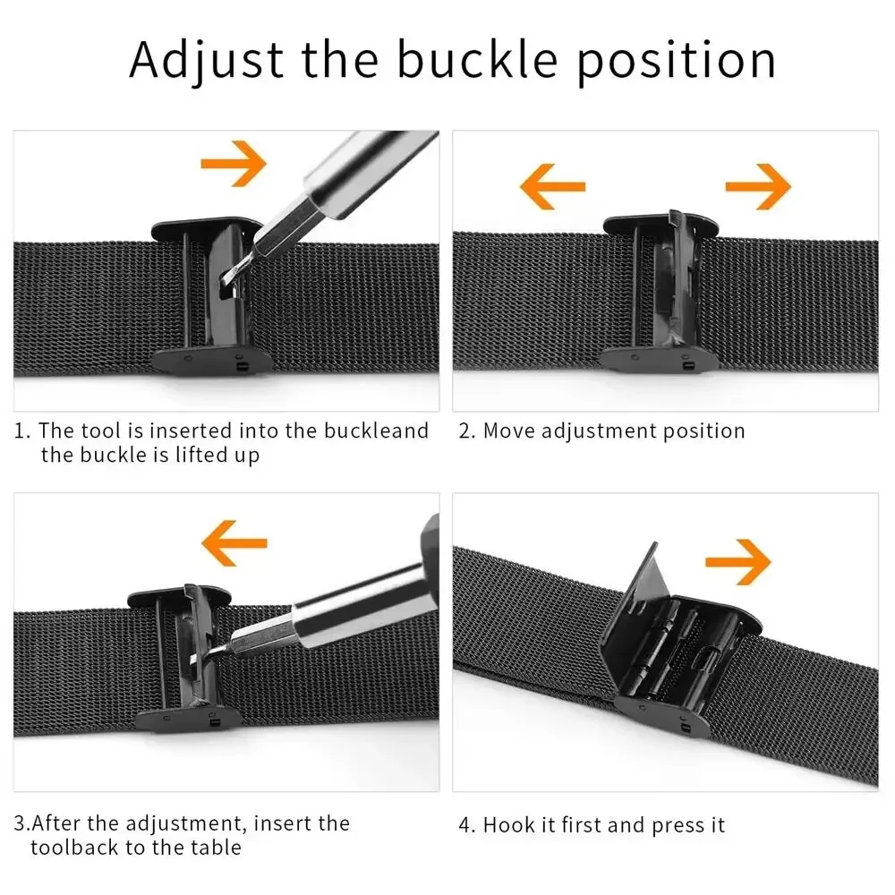 Metal Bands for Huawei Band 6/ - Mesh Strap Metal のレビューと価格