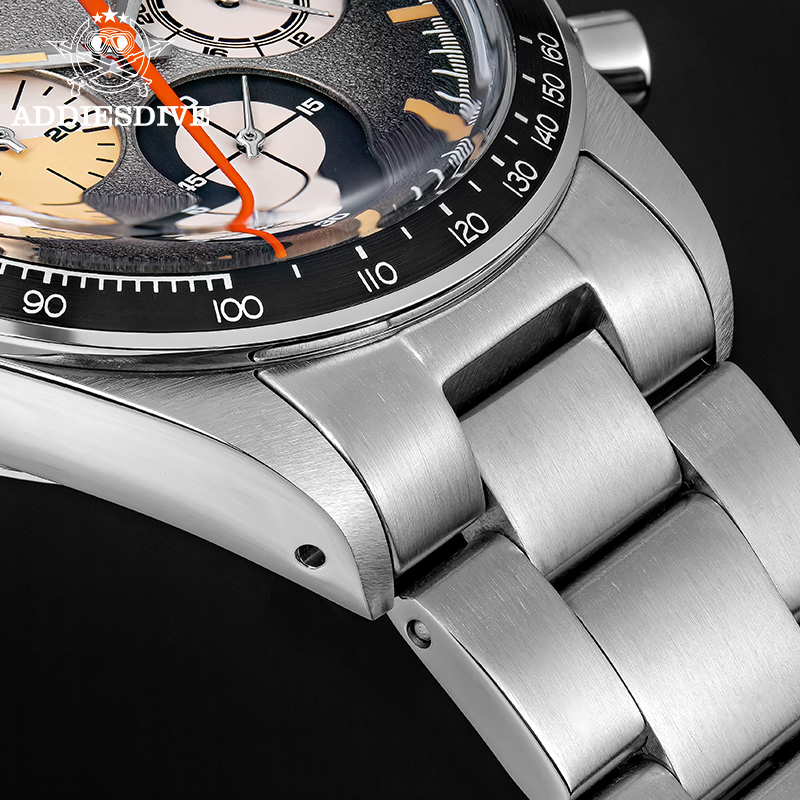 ADDIESDIVE 2026 NEW Chronograp - Tropic Strap Vintage のレビューと価格