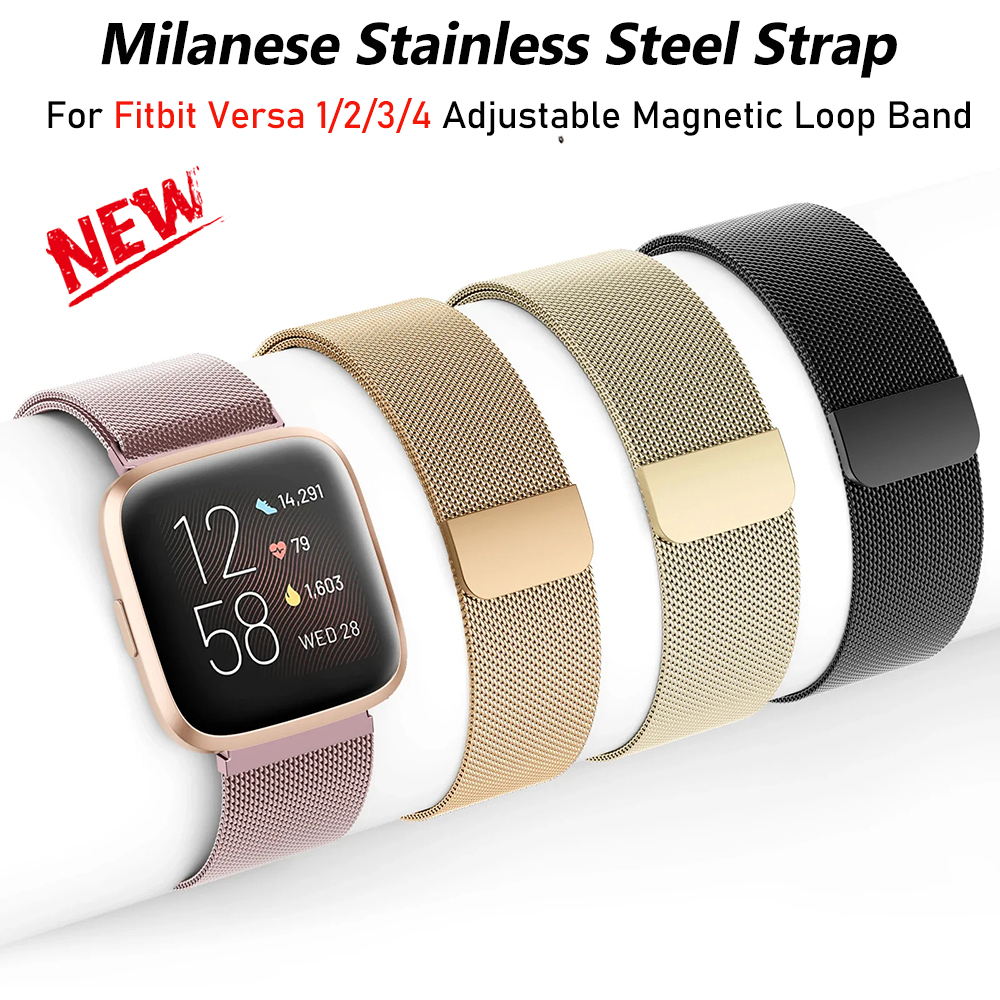 Milanese Strap for Fitbit Vers - Milanese Loop Magnetic のレビューと価格