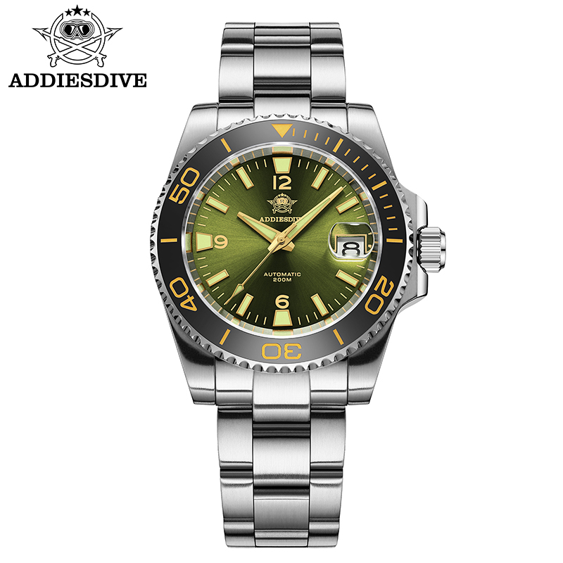 ADDIESDIVE New Diving Gift Wat - Stainless Bracelet Diver のレビューと価格