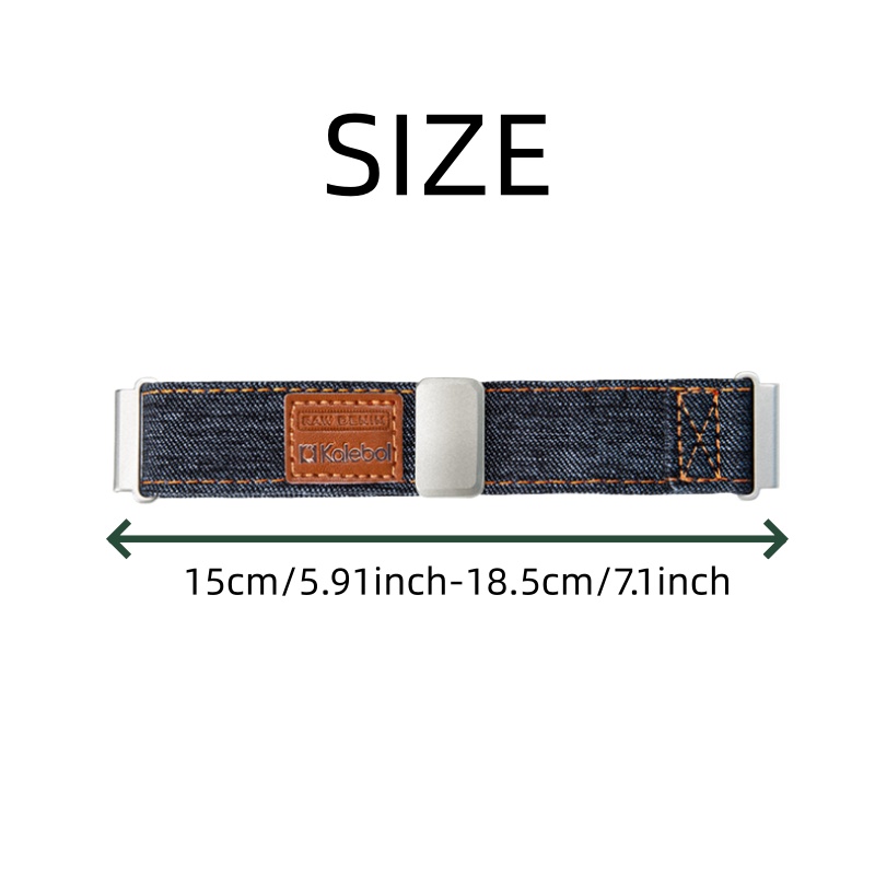 Magnetic Bands for Amazfit Fal - Canvas Strap Watch のレビューと価格