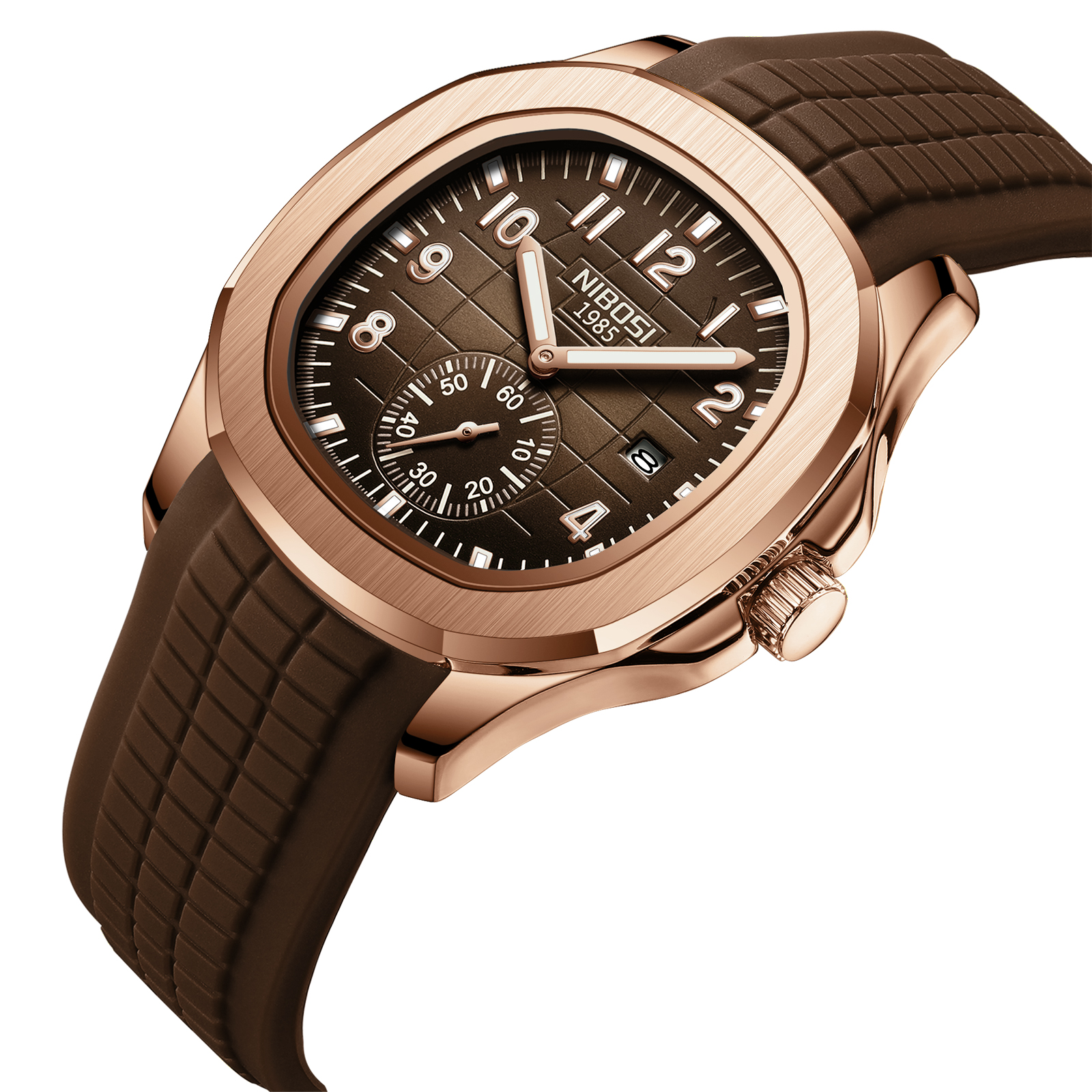 NIBOSI Mens Watches Analog Mil - Leather Watch Band Men のレビューと価格