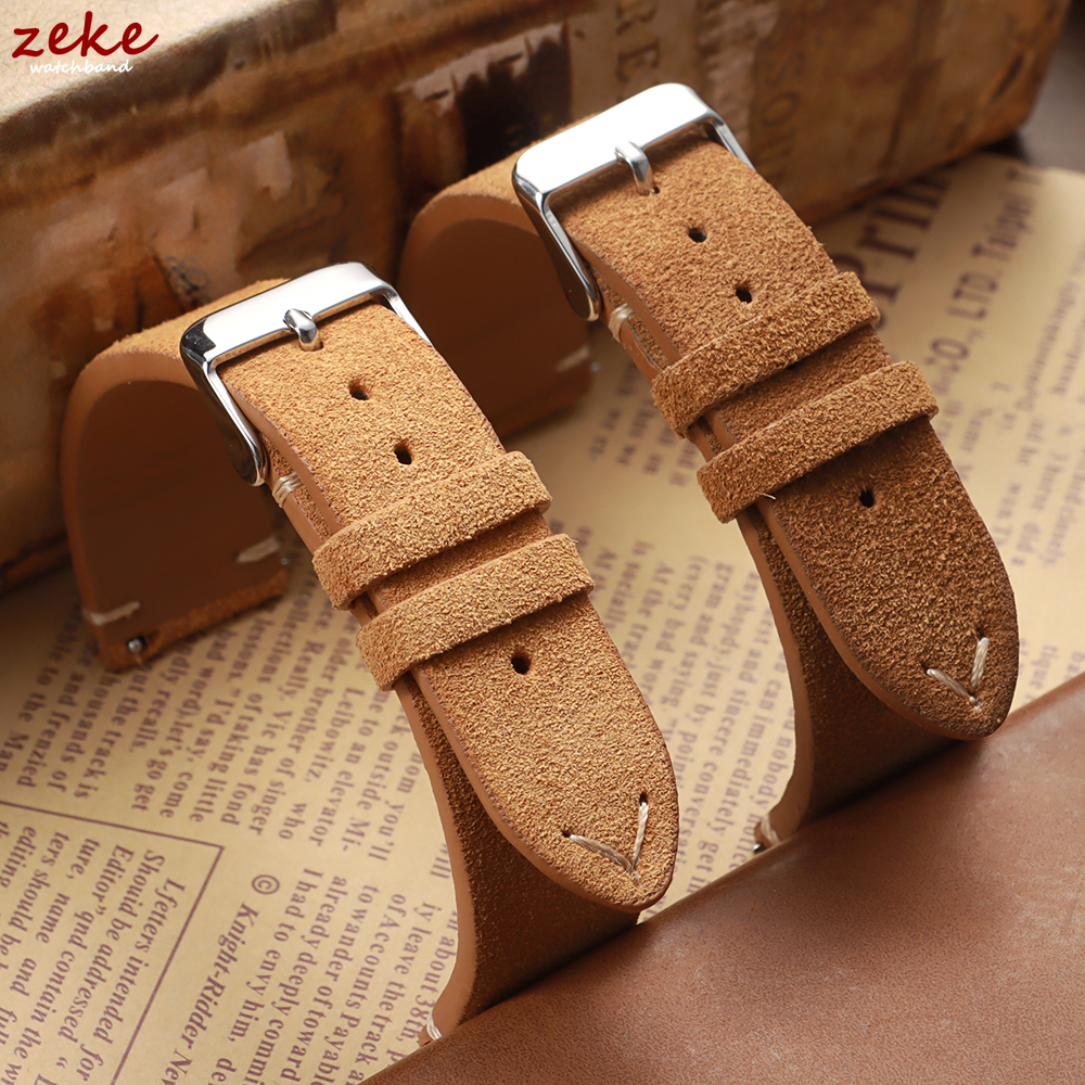 Vintage Soft Suede Leather Str - Suede Strap Watch のレビューと価格