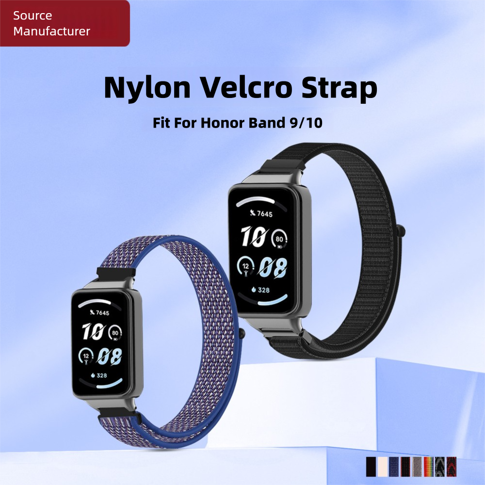Watchband For Honor Band 10 9  - Sport Loop Velcro のレビューと価格