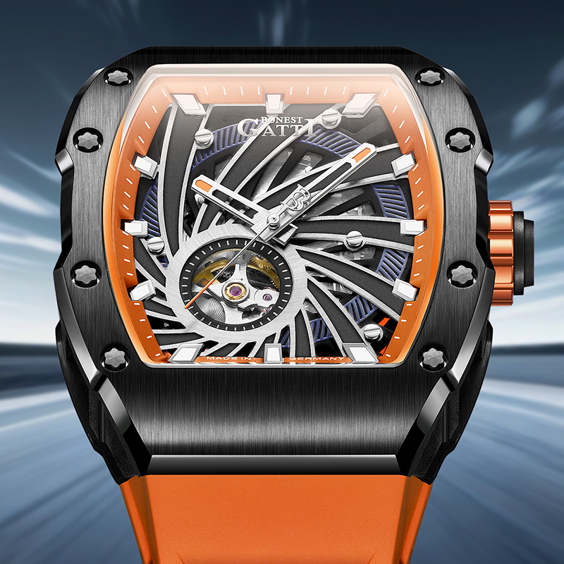 BONEST GATTI Top Germany Phant - Rubber Strap Diver のレビューと価格