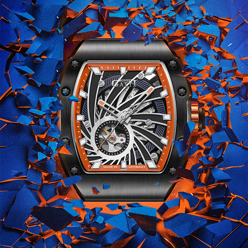 BONEST GATTI Top Germany Phant - Rubber Strap Diver のレビューと価格