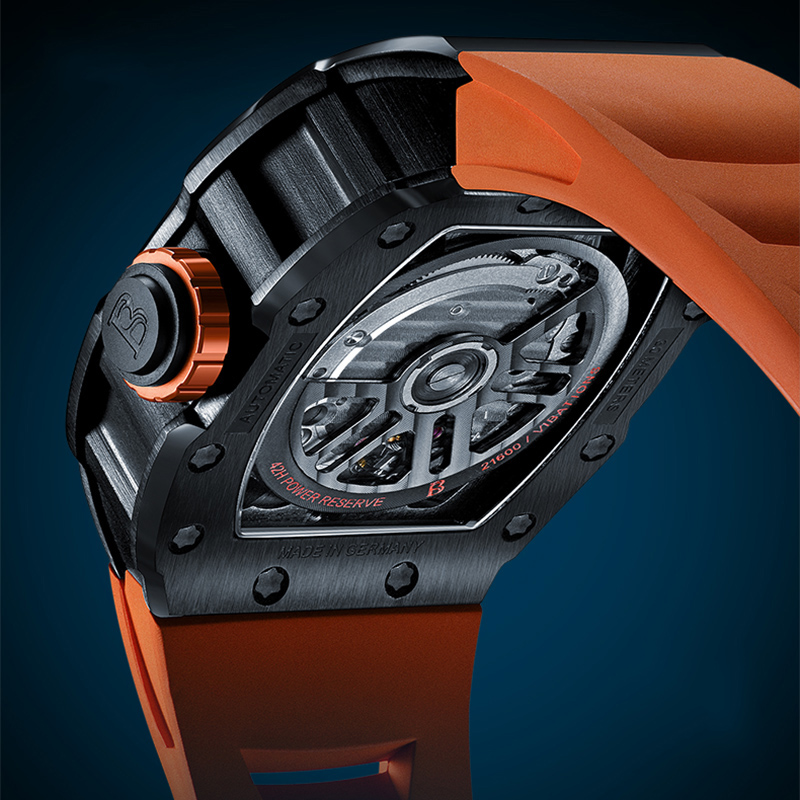 BONEST GATTI Top Germany Phant - Rubber Strap Diver のレビューと価格