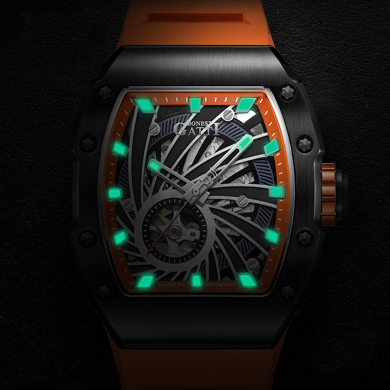 BONEST GATTI Top Germany Phant - Rubber Strap Diver のレビューと価格