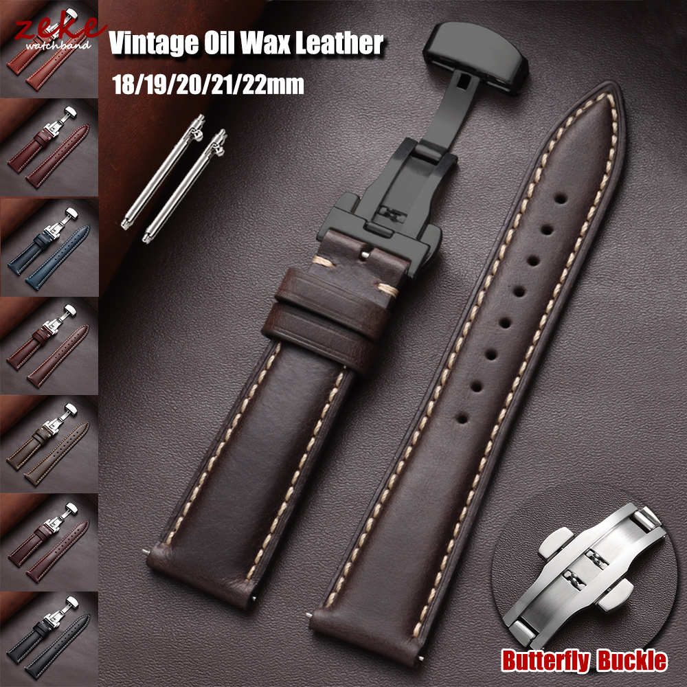 Quick Release Vintage Oil Wax  - Leather Strap Quick Release のレビューと価格