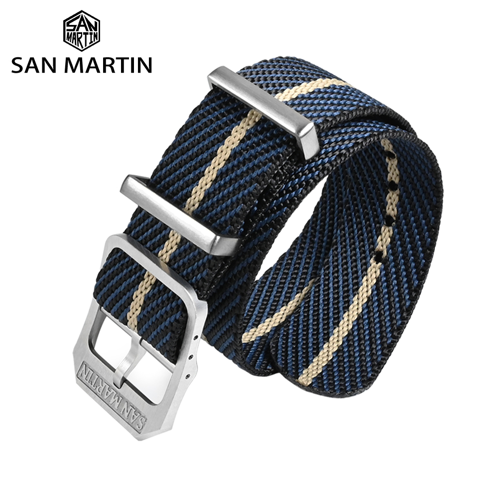San Martin High Quality 20mm U - Nato Strap Nylon のレビューと価格