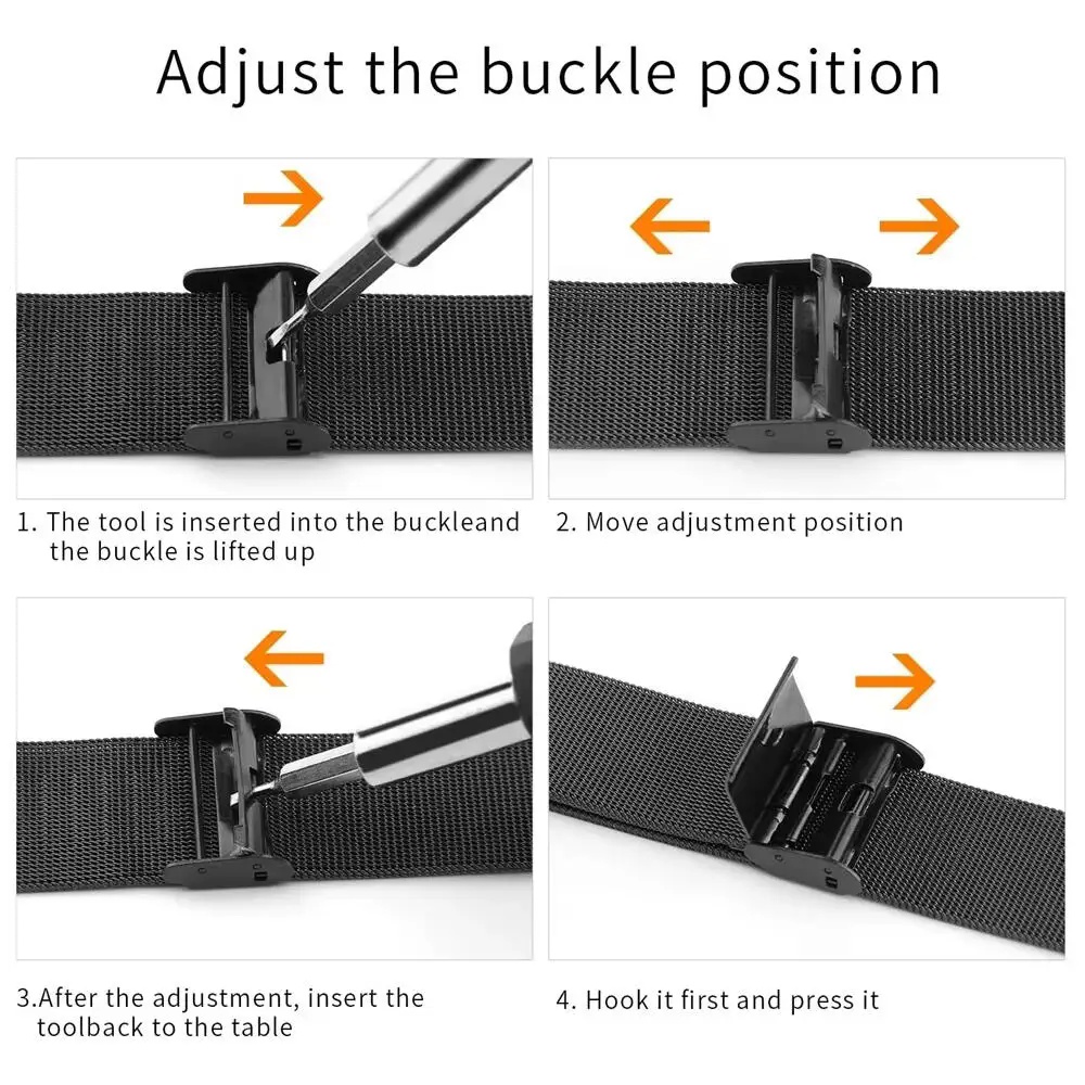 Metal Bands for Garmin Venu X1 - Mesh Strap Metal のレビューと価格