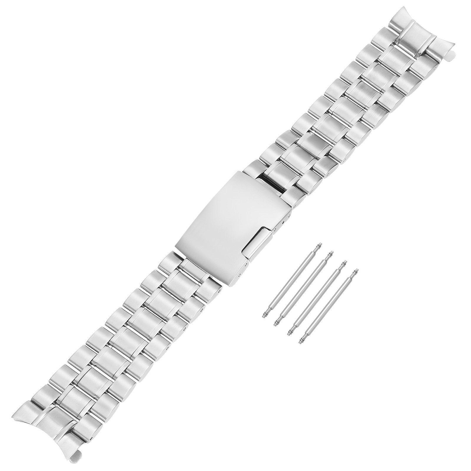 4Pcs Stainless Steel Watch Ban - Curved Spring Bar のレビューと価格