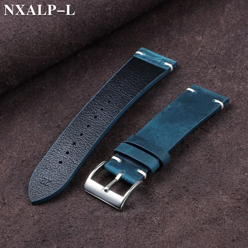 Vintage Oil Wax Leather Watch  - Nato Strap Nylon のレビューと価格