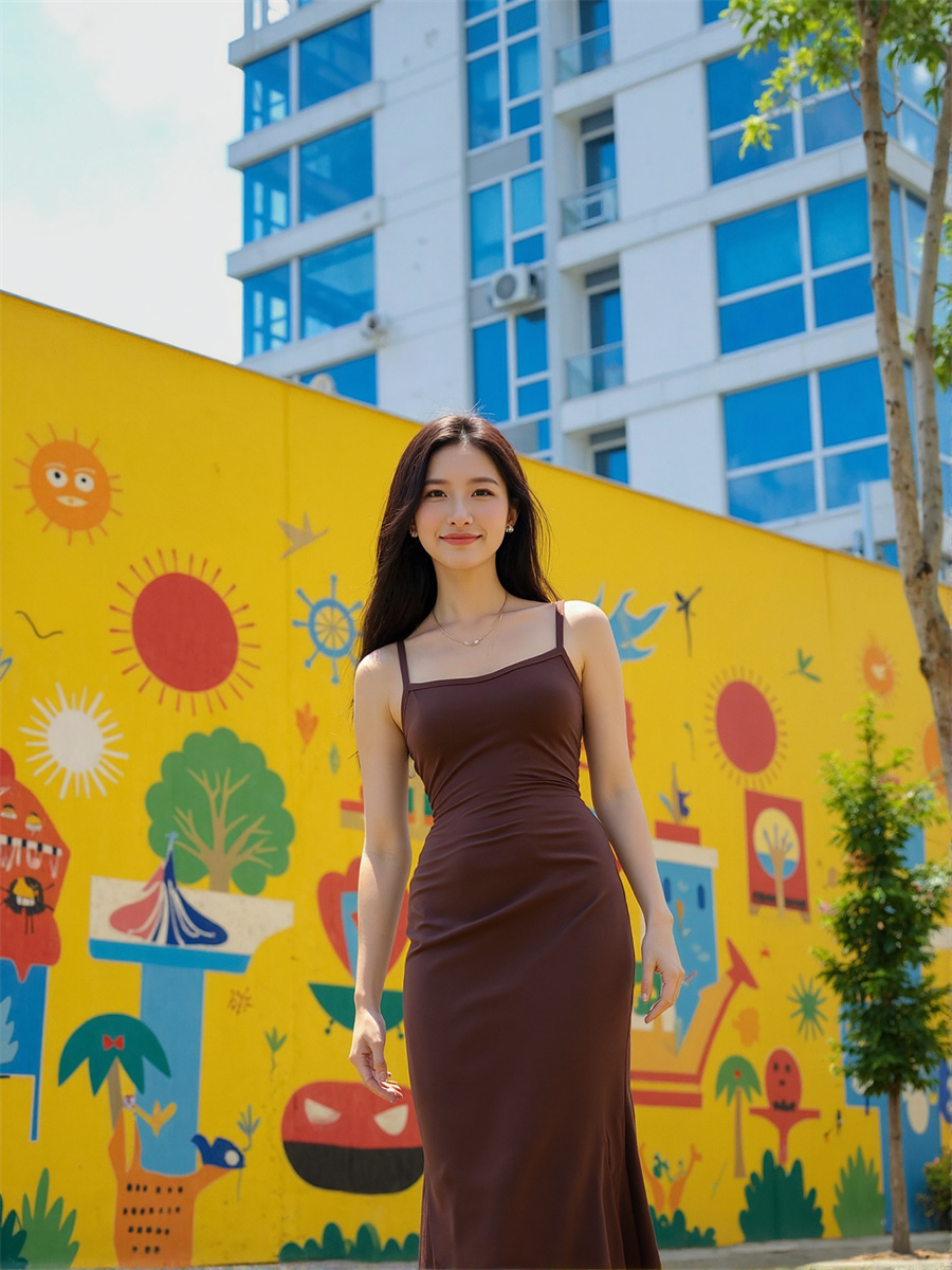 Women'S Dress Trend 2025 Spagh - Tropic Strap Vintage のレビューと価格