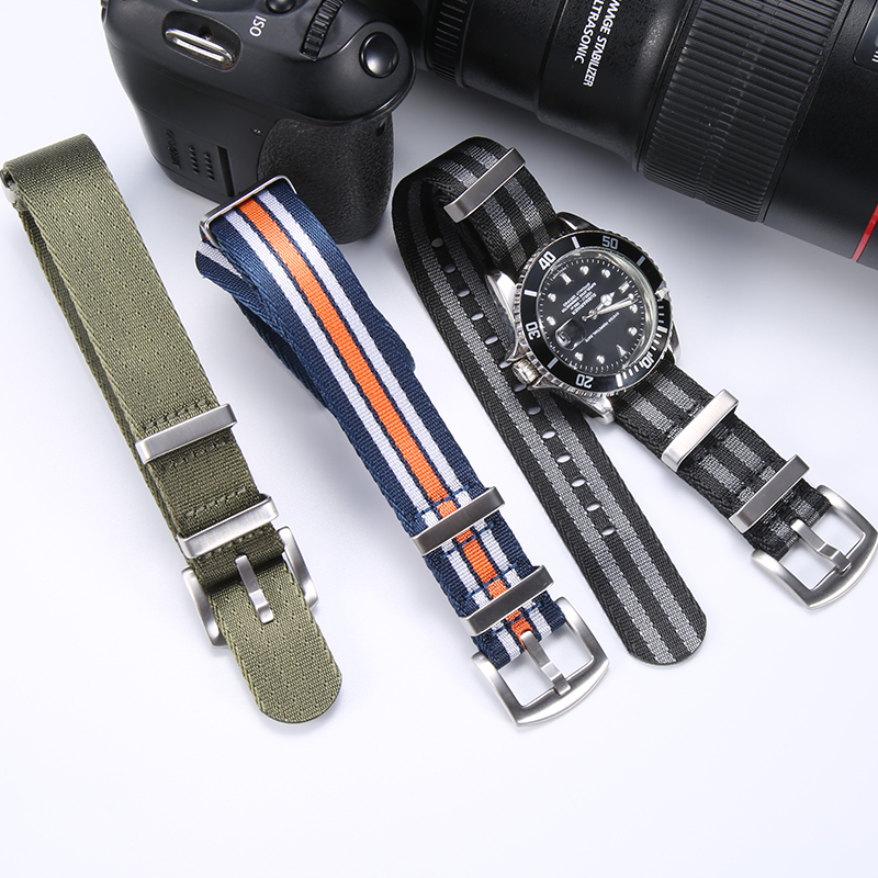High End Soft Nylon Replacemen - Nato Strap Nylon のレビューと価格