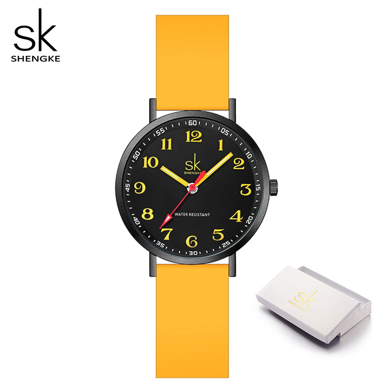 SHENGKE Women Fashion Silicone - Silicone Band Women のレビューと価格