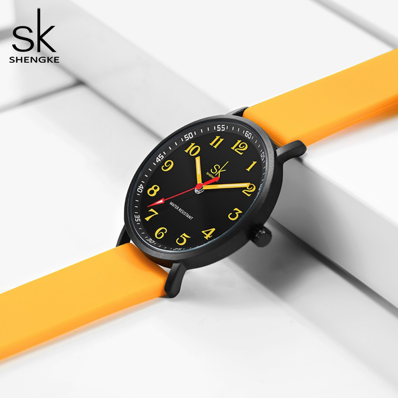 SHENGKE Women Fashion Silicone - Silicone Band Women のレビューと価格