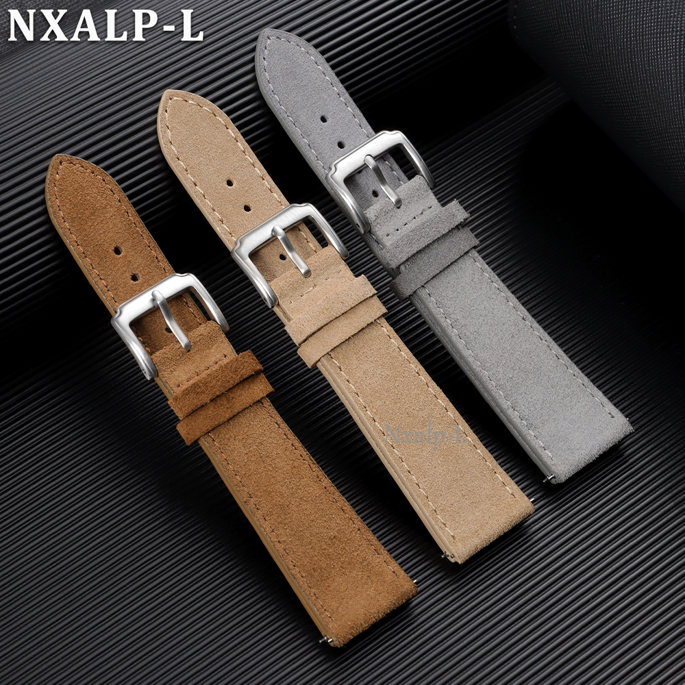 Vintage Suede Strap Soft Cowhi - Suede Strap Watch のレビューと価格