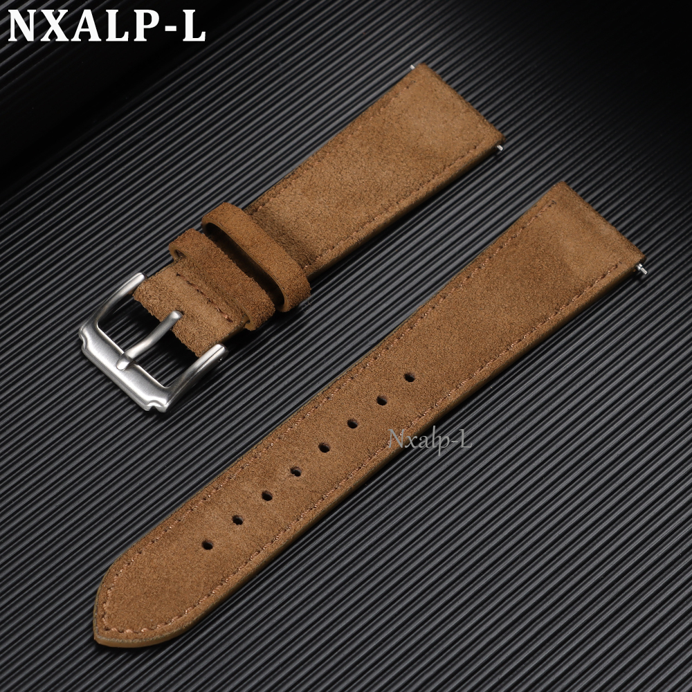 Vintage Suede Strap Soft Cowhi - Suede Strap Watch のレビューと価格