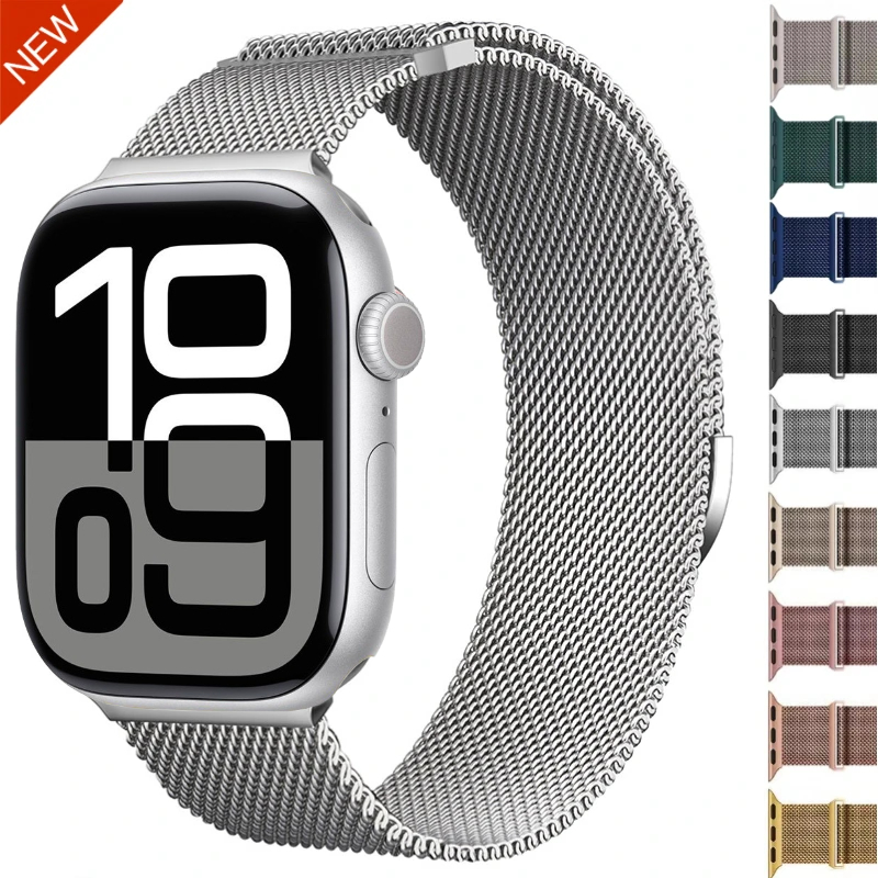 Milanese Metal Strap For Apple - Milanese Loop Magnetic のレビューと価格