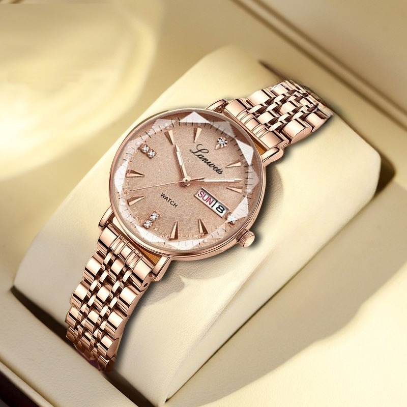 Ladies Watch, Butterfly Buckle - Butterfly Clasp Deployant のレビューと価格