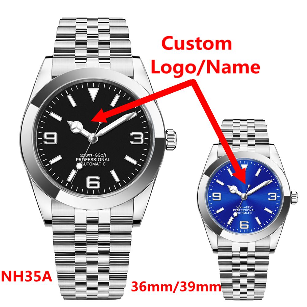 Custom Logo Luxury NH35 Watch  - Stainless Bracelet Diver のレビューと価格