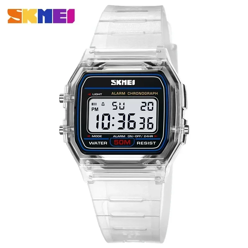 SKMEI 2056 Transparent TPU Str - Rubber Strap Diver のレビューと価格