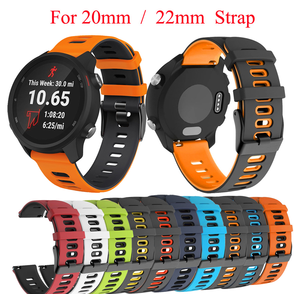 20 22mm Wrist Straps Band For  - Silicone Watch Band 22Mm のレビューと価格