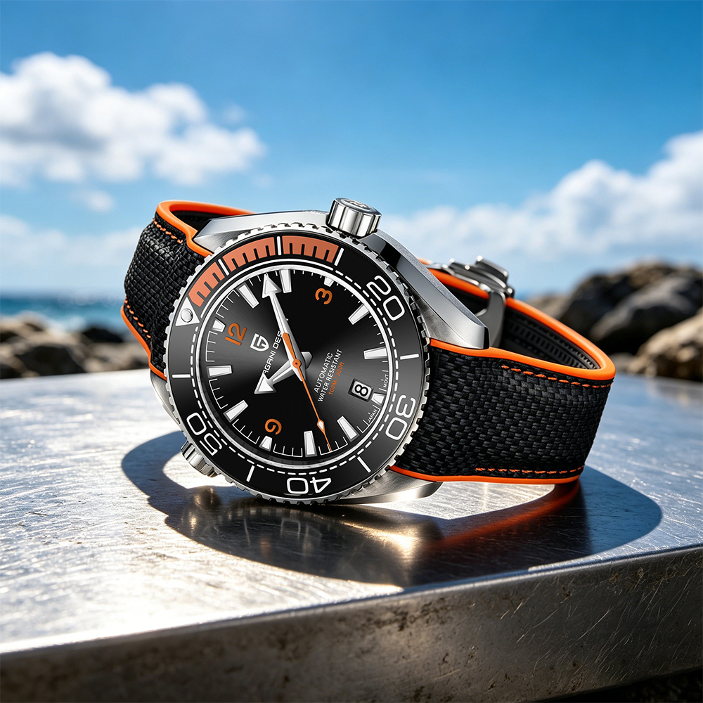 PAGANI DESIGN Diving Watch 100 - Rubber Strap Diver のレビューと価格