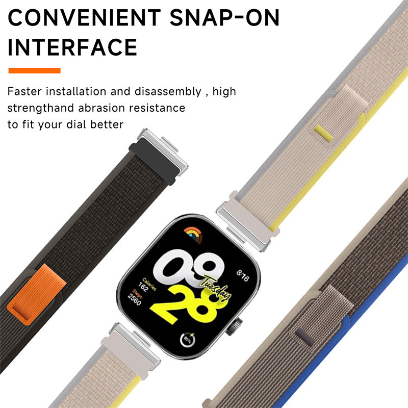 For Xiaomi Redmi Watch 4 Nylon - Sport Loop Velcro のレビューと価格