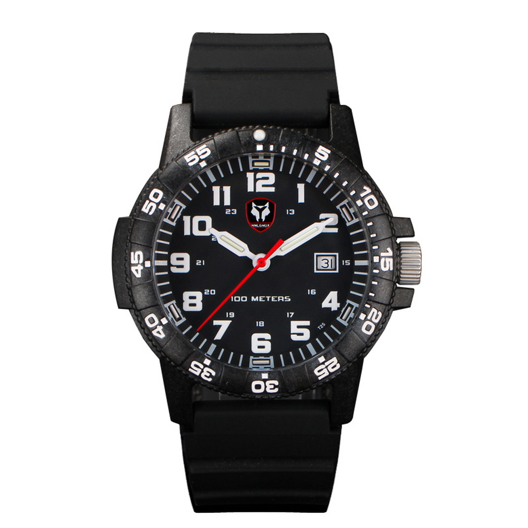 Hnlgnox Mens Pilot Watches Spo - Rubber Strap Diver のレビューと価格