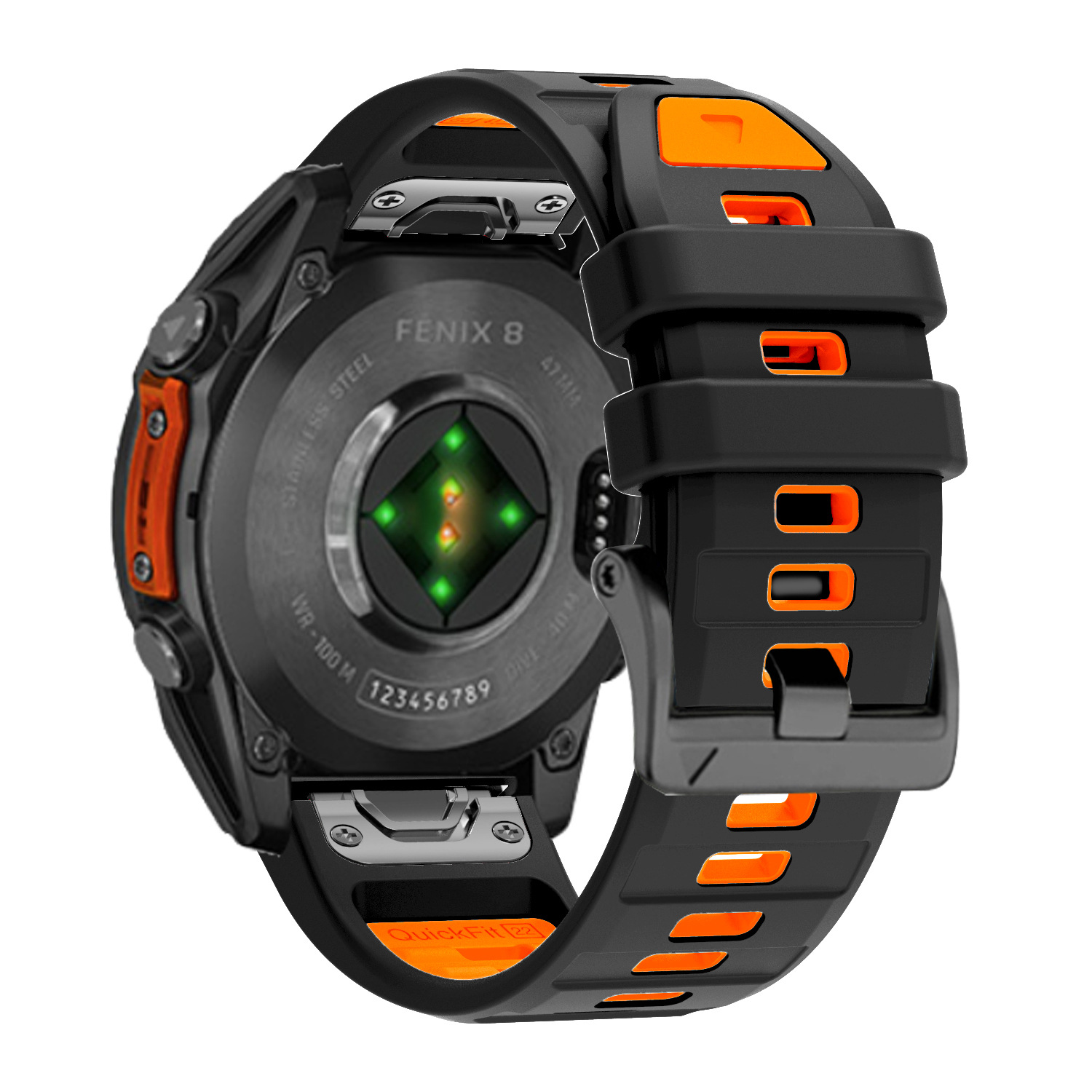 QuickFit 26mm 22mm Silicone Wa - Silicone Watch Band 22Mm のレビューと価格