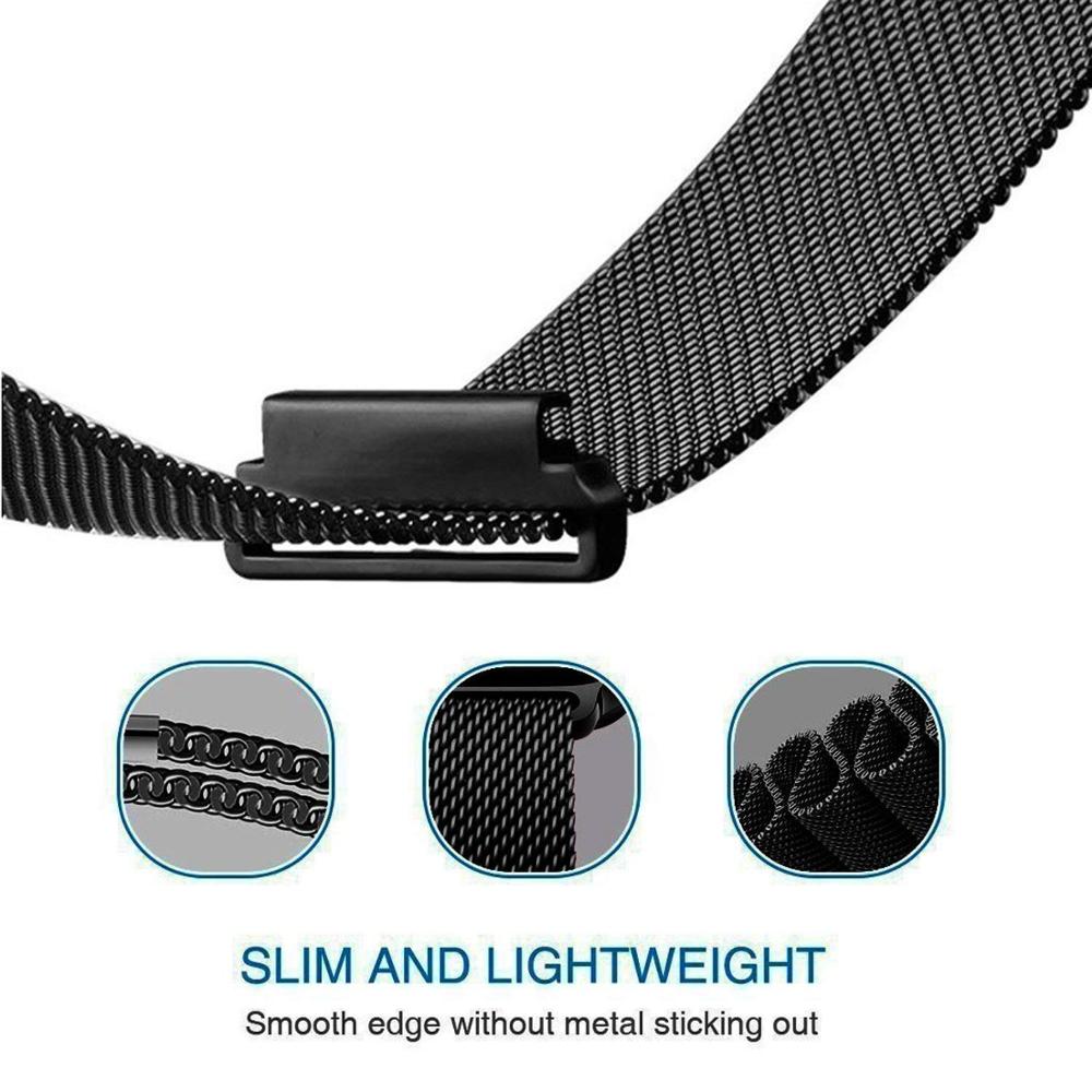 20mm 22mm Milanese Loop Strap  - Milanese Loop Magnetic のレビューと価格