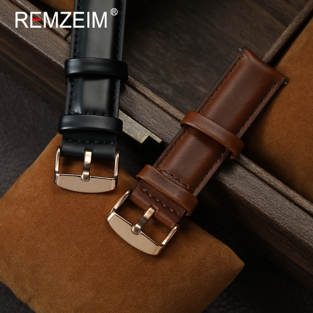 Quick Release Vintage Cowhide  - Leather Strap Quick Release のレビューと価格