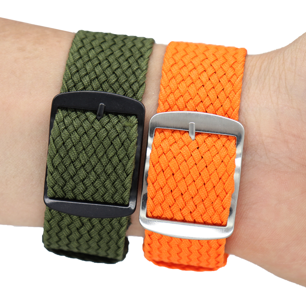 Watchband 18 20 22mm For Perlo - Perlon Strap Woven のレビューと価格