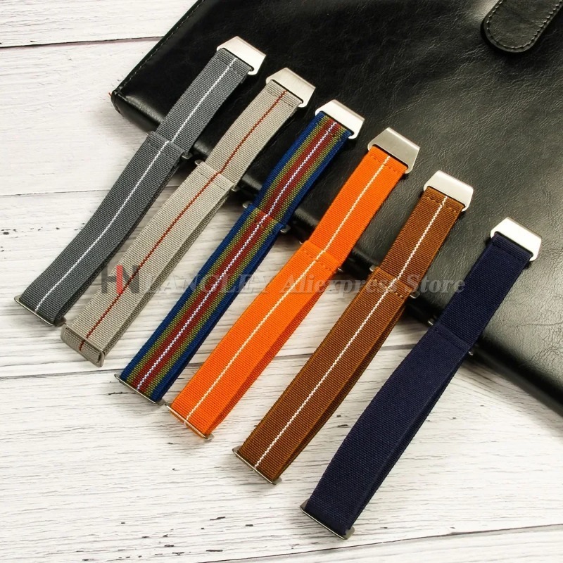 Elastic Nylon Watch Band for S - Parachute Strap Elastic のレビューと価格
