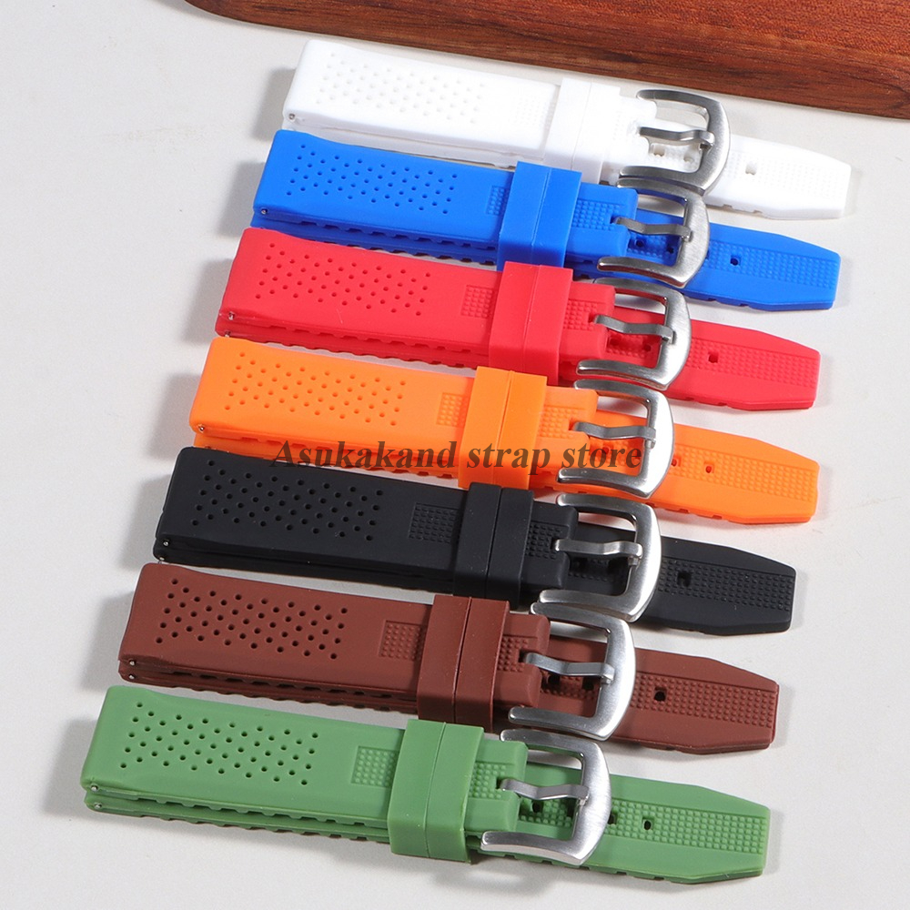 Silicone Watch Strap for Seiko - Leather Strap Quick Release のレビューと価格