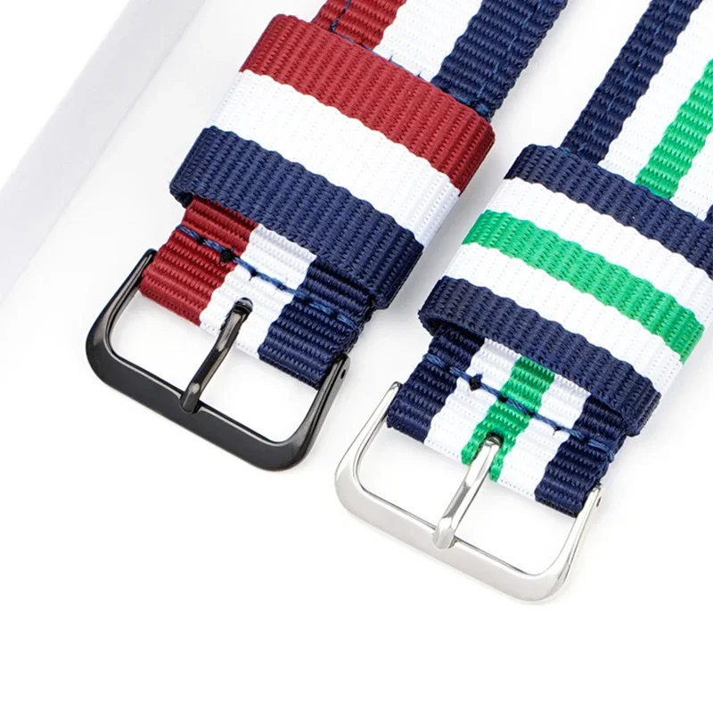 20mm 22mm Woven Nylon Strap fo - Canvas Strap Watch のレビューと価格