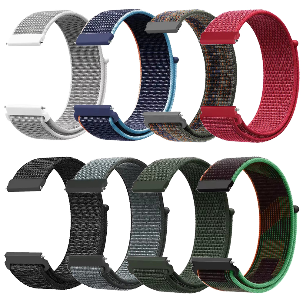 2Pcs 22mm Nylon Sport Strap Fo - Sport Loop Velcro のレビューと価格