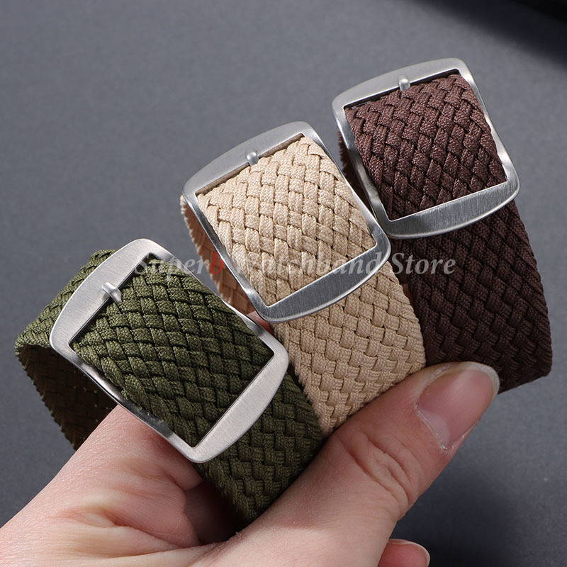Nylon Woven Canvas Watch Band  - Perlon Strap Woven のレビューと価格