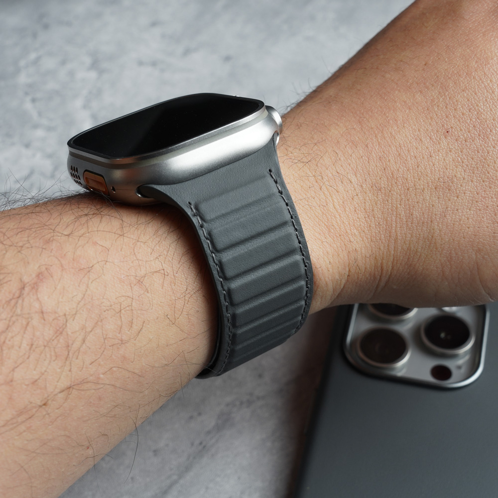 Magnetic Nappa Genuine Strap f - Suede Strap Watch のレビューと価格