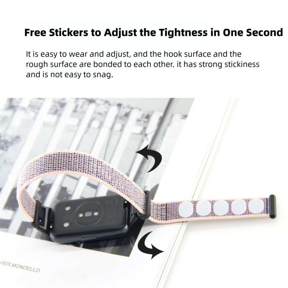 Watch Strap For Huawei Band 7  - Sport Loop Velcro のレビューと価格
