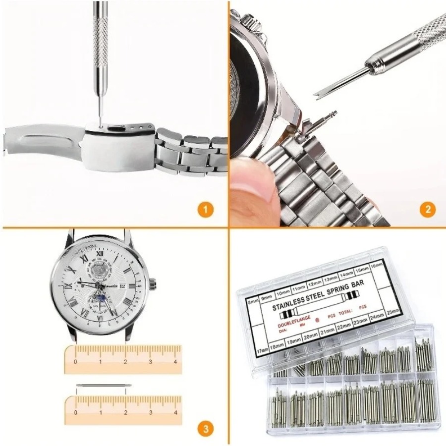 270pcs/Box Strainless Steel Sp - Spring Bar Tool Set のレビューと価格