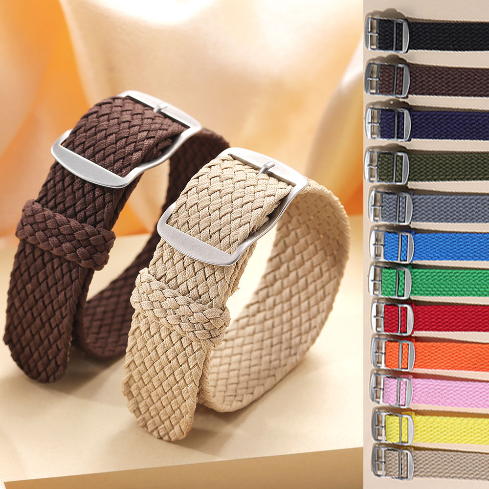 Nylon Woven Canvas Watch Band  - Perlon Strap Woven のレビューと価格