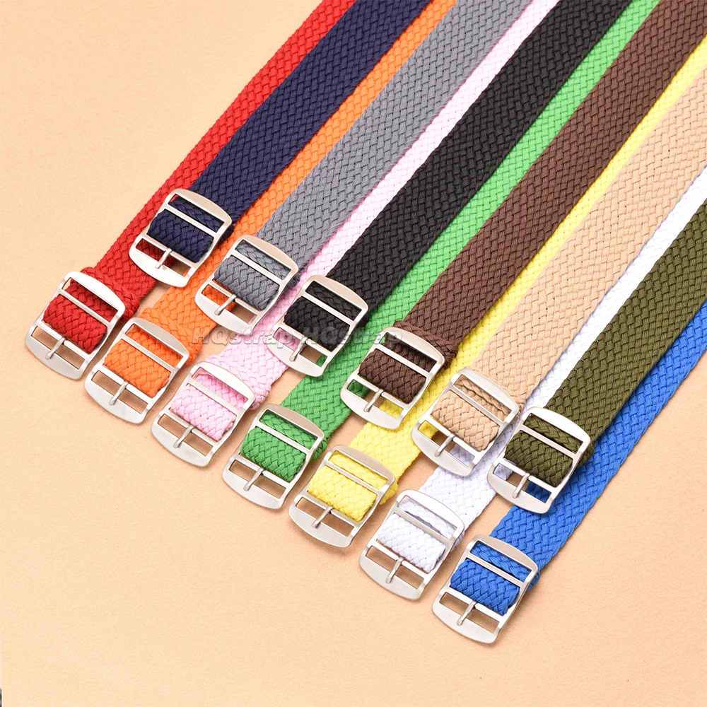 Woven Nylon Watch Strap 14mm 1 - Perlon Strap Woven のレビューと価格