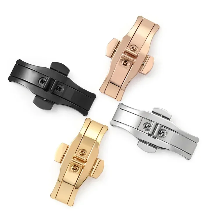 Stainless Steel Butterfly Depl - Butterfly Clasp Deployant のレビューと価格