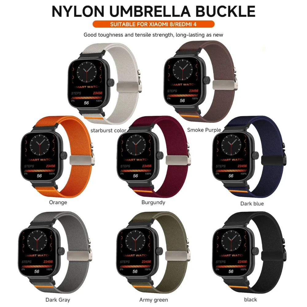Nylon Elastic Band for Redmi W - Parachute Strap Elastic のレビューと価格